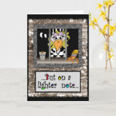 監獄カード：女性看守 カード (黄色い花)