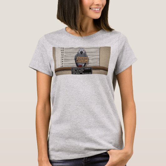 監獄グレー Tシャツ (正面)