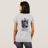 監獄グレー Tシャツ (裏面フル)