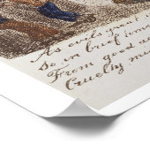 監獄1858年(色版木、銅版、版画) ポスター (角)