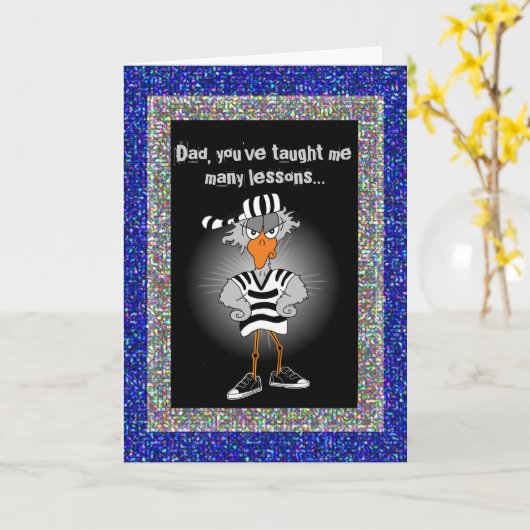 監獄：父の日 カード (黄色い花)