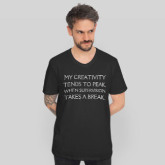 監督おもしろい逃げ口実引用文 Tシャツ