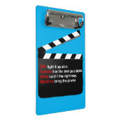 監督のための映画フィルムクルーパンボス ミニクリップボード (アングル)