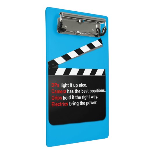 監督のための映画フィルムクルーパンボス ミニクリップボード (アングル)