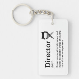 監督の定義 – フィルムメーカー キーホルダー