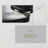 監督クラッパーボード映画製作者法 名刺 (正面/裏面)