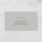 監督クラッパーボード映画製作者法 名刺 (裏面)