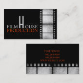 監督クラッパーボード映画製作者法 名刺 (正面/裏面)