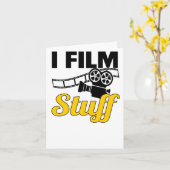 監督フィルムメーカー特徴フィルム カード (黄色い花)