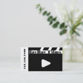 監督フィルム映画製作者プロダクション事業 名刺 (スタンド正面)