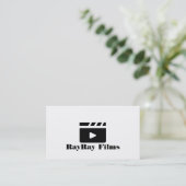 監督フィルム映画製作者プロダクション事業 名刺 (スタンド正面)