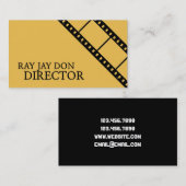 監督プロデューサー映画編集編集編集編集者 名刺 (正面/裏面)