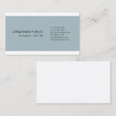 監督ミニマル監エレガント督 名刺 (正面/裏面)