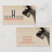 監督映画プロデューサープロダクション 名刺 (正面/裏面)