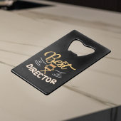 監督最高の – フィルムメーカーのギフト クレジットカード栓抜き