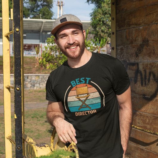 監督最高の-レトロフィルムメーカー Tシャツ