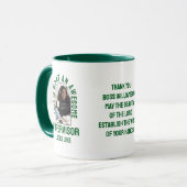 監督素晴らし者は同僚に見える マグカップ (正面左)