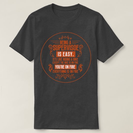 監督者であること1 Tシャツ (デザイン正面)