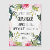 監督者の感謝ありがとう引用文ボス (正面)