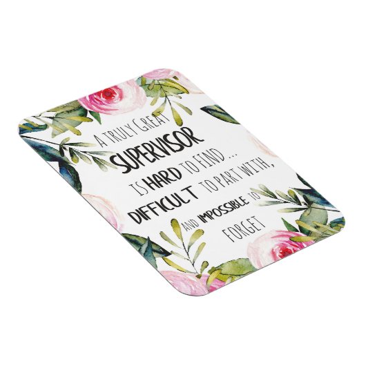 監督者の感謝ありがとう引用文ボス マグネット (右側)