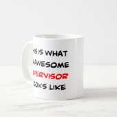 監督者素晴らし、 コーヒーマグカップ (正面左)