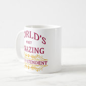 監督者 コーヒーマグカップ (正面左)