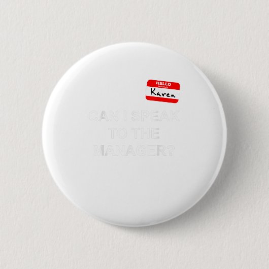 監督話カレンおもしろいミームH 缶バッジ (正面)