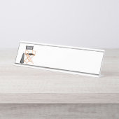 監督長 デスクネームプレート (正面)