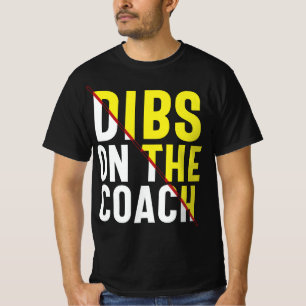 監督、サッカーの監督、サッカーの妻に対するディブス Tシャツ