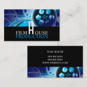 監督、プロデューサー、映画、映画 名刺 (正面/裏面)