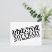 監督:リハーサル熱狂するだけではない ポストカード (スタンド正面)