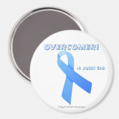 監督！前立腺がんリボン マグネット (正面/裏面)