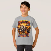 監督 - 映画監督少年Tシャツ Tシャツ (正面フル)