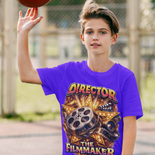 監督 - 映画監督少年Tシャツ Tシャツ