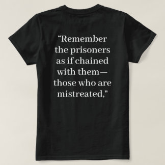 監禁からの自由Tシャツ Tシャツ