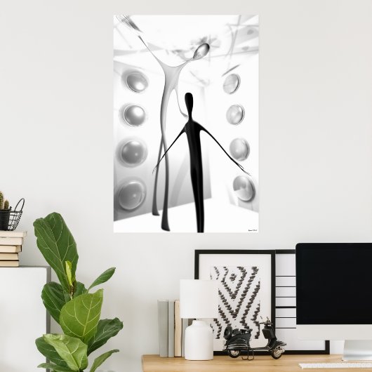 監禁された ポスター (ホームオフィス)