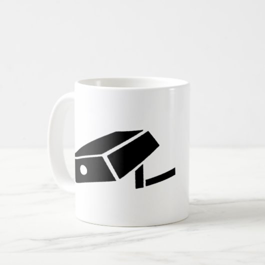 監視の下の1つの国家 コーヒーマグカップ (正面左)