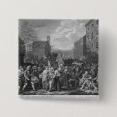 監視の3月の表示 缶バッジ (正面)