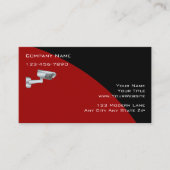 監視セキュリティの名刺 名刺 (正面)