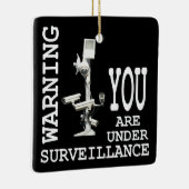 監視ビデオカメラ セラミックオーナメント (右)