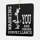 監視ビデオカメラ セラミックオーナメント (左)