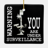 監視ビデオカメラ セラミックオーナメント (裏面)