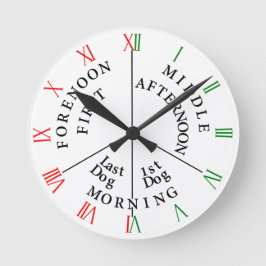 監視メンズ ラウンド壁時計