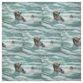 監視ラッコ ファブリック (見本)