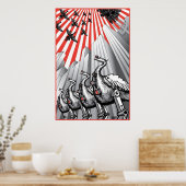 監視下の大規模プリント ポスター (キッチン)