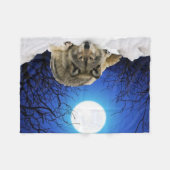 監視人のフリースブランケット フリースブランケット (正面(横))