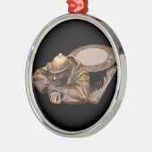 監視人 メタルオーナメント (左)