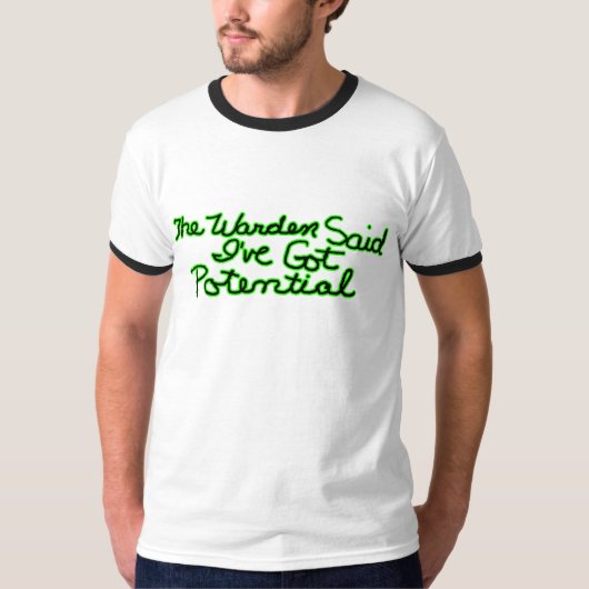 監視員のSaidおもしろTシャツのギフト Tシャツ (正面)