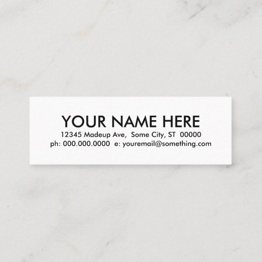 監視員 スキニー名刺 (裏面)