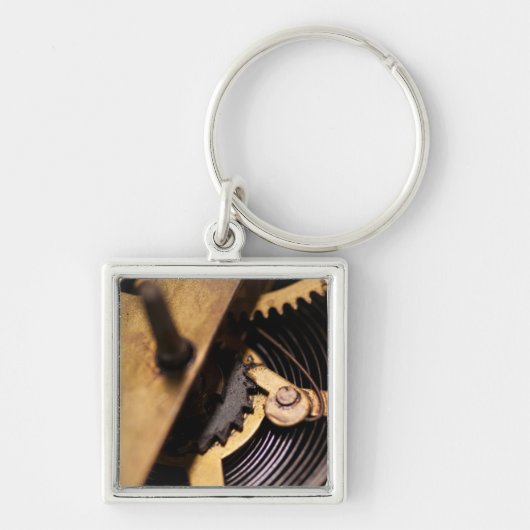 監視整備士抽象芸術 キーホルダー (正面)